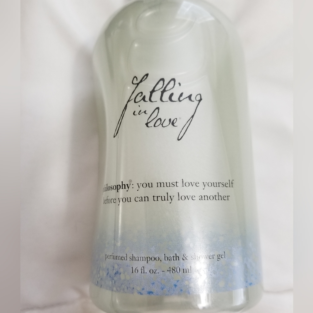 Philosophy Falling in Love Shampoo Bath Shower Gel - Two 16oz Bottles - Picture 2 of 5